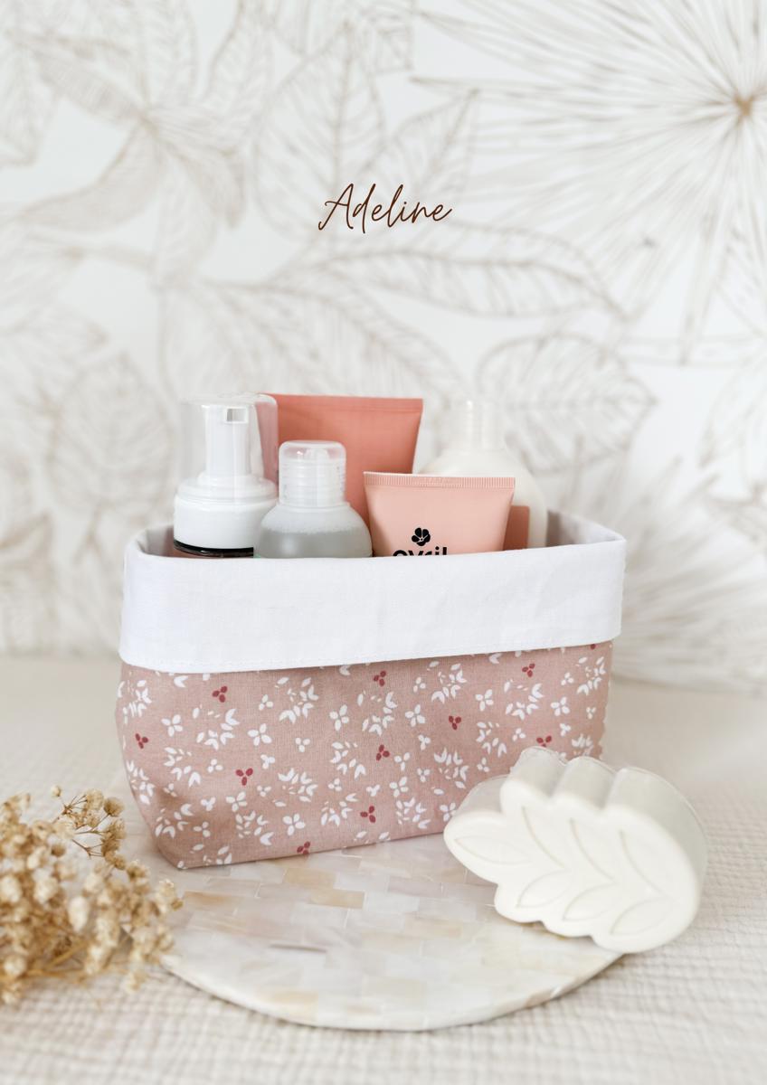 Grande panière en tissu - Adeline