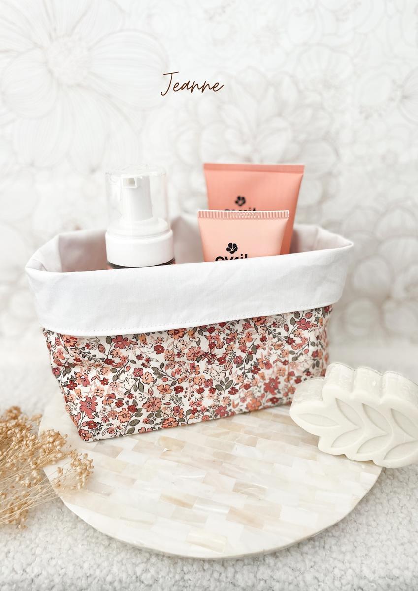 Grande panière en tissu - Jeanne
