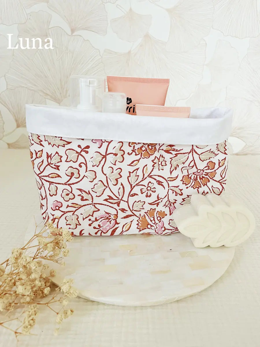 Grande panière en tissu - Luna