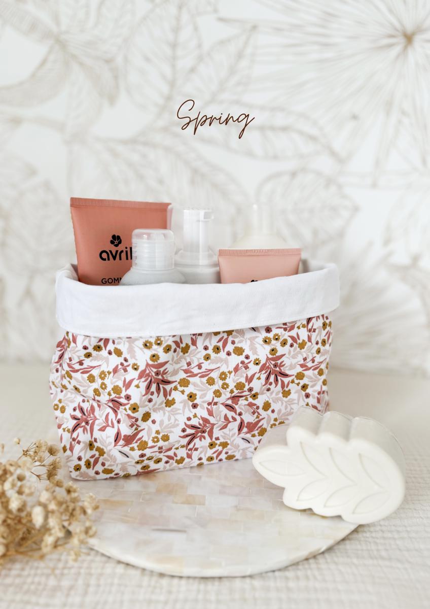 Grande panière en tissu - Spring