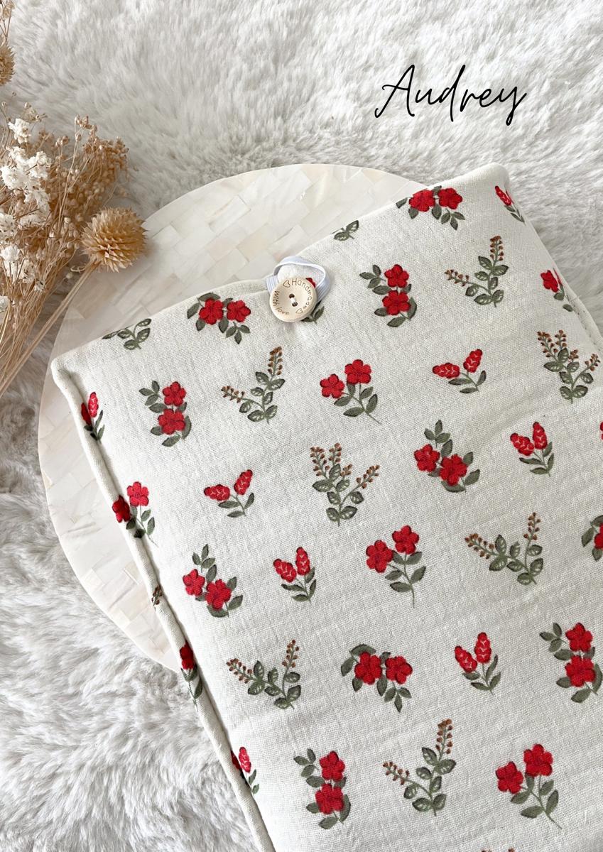 Grande pochette à livre ou tablette - Audrey