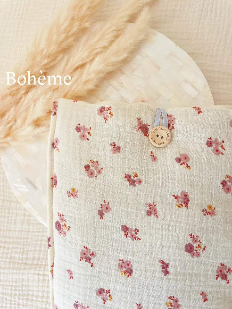 Grande pochette à livre ou tablette - Bohème