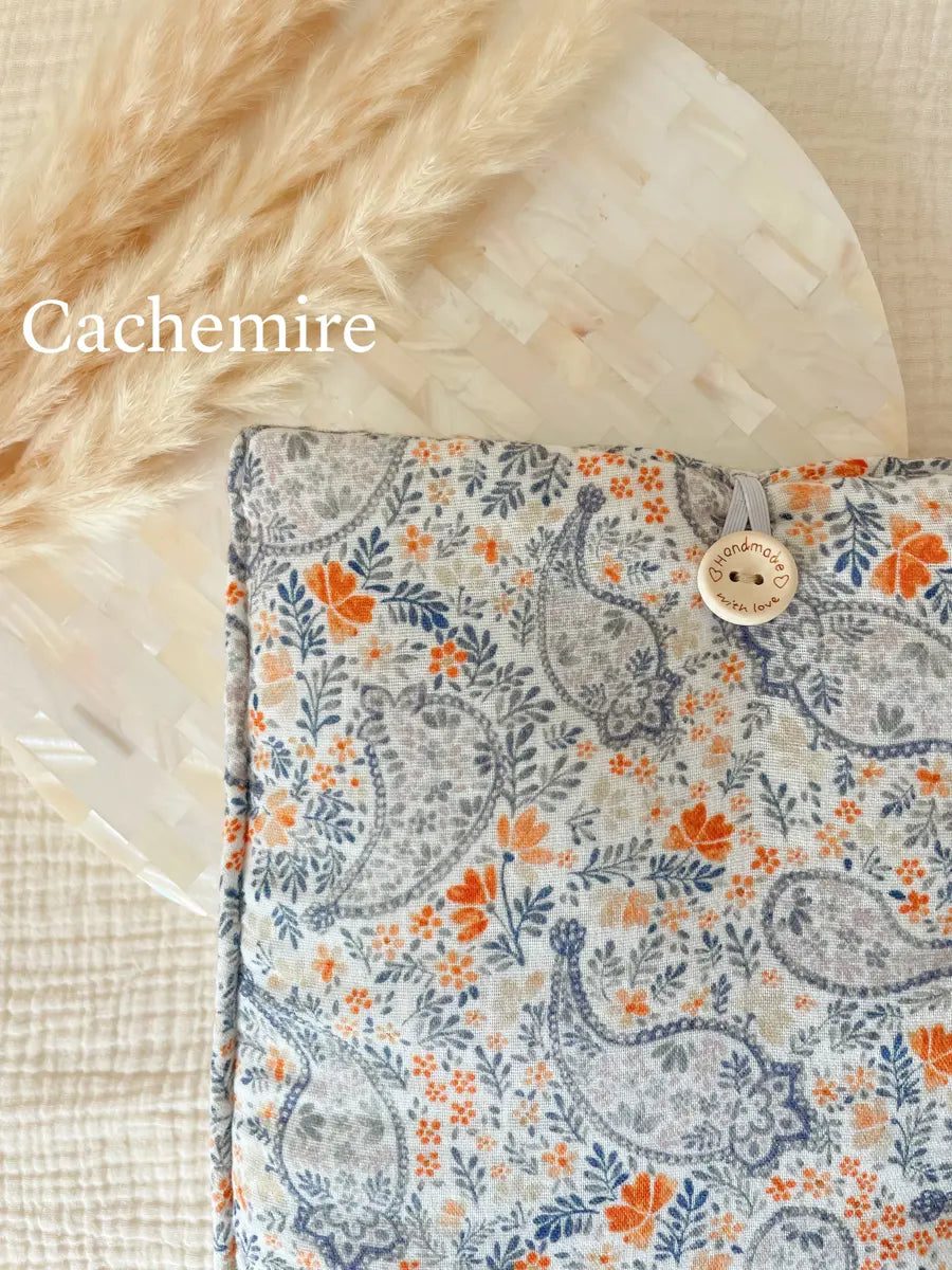 Grande pochette à livre ou tablette - Cachemire