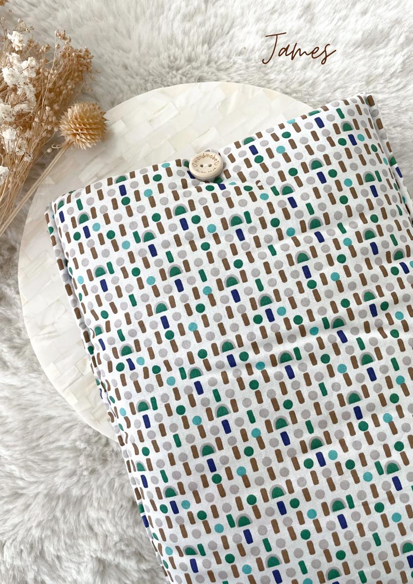 Grande pochette à livre ou tablette - James