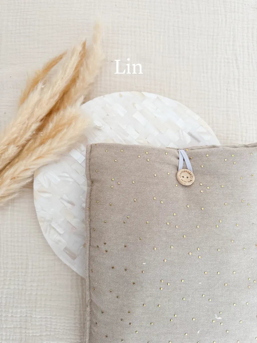 Grande pochette à livre ou tablette - Lin