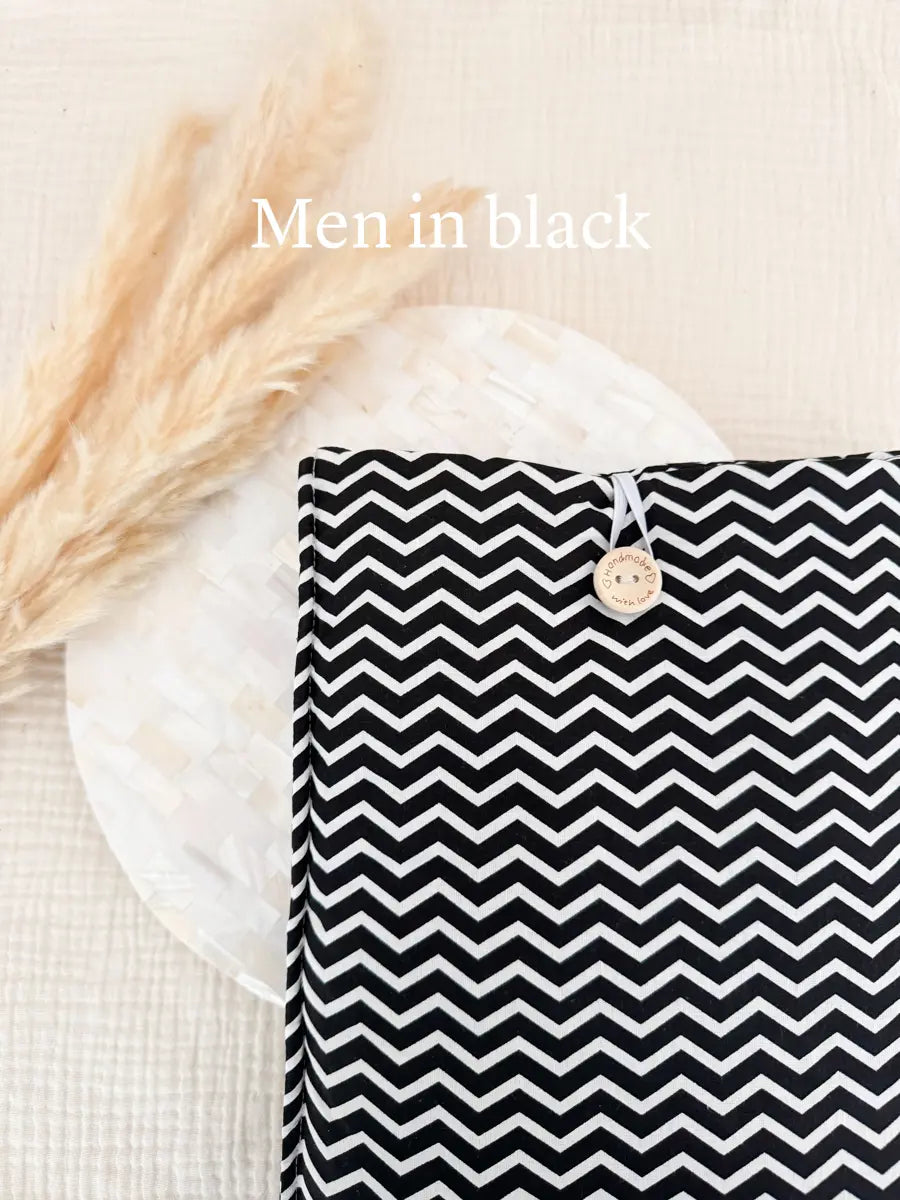 Grande pochette à livre ou tablette - Men in black