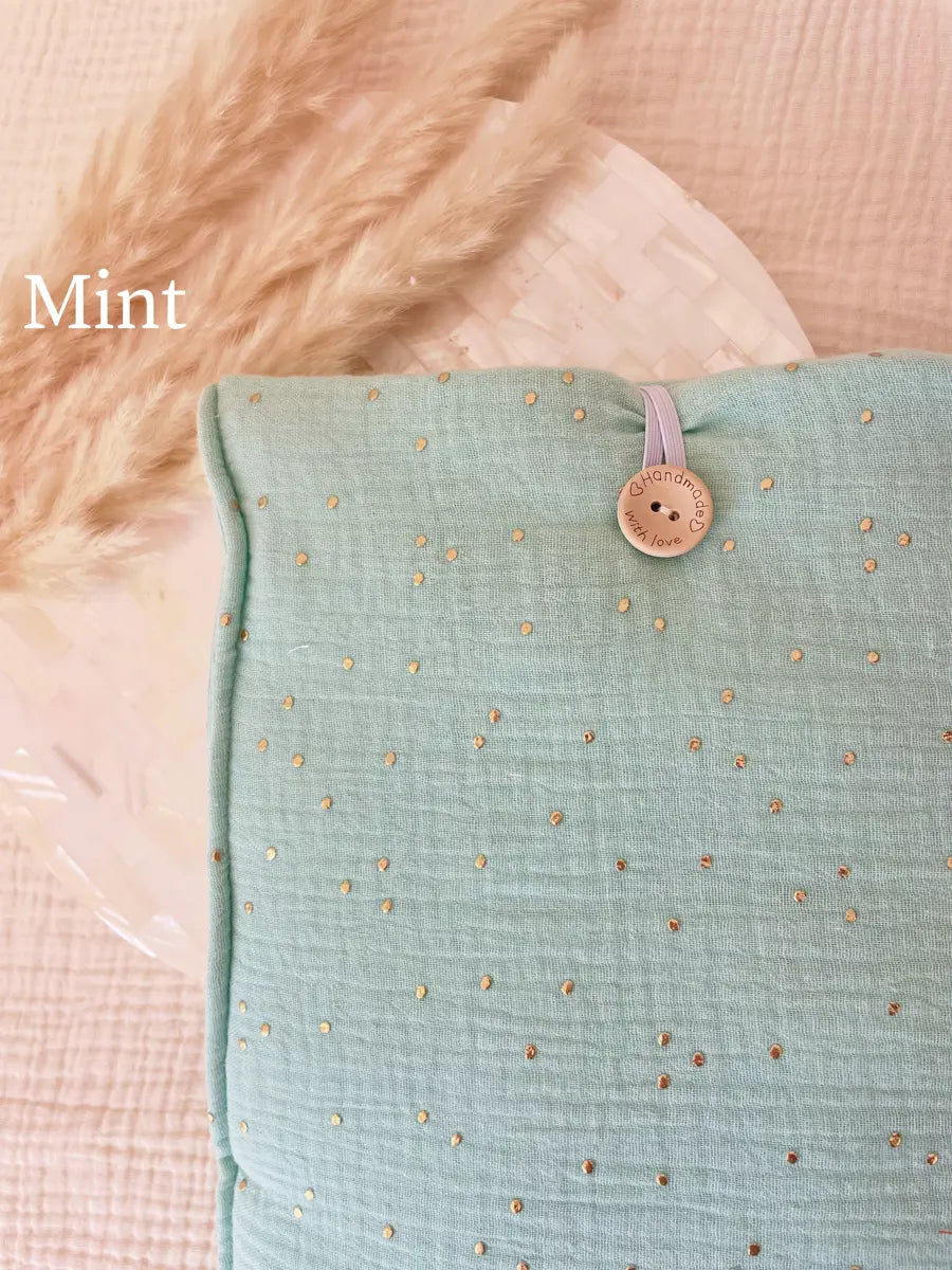 Grande pochette à livre ou tablette - Mint