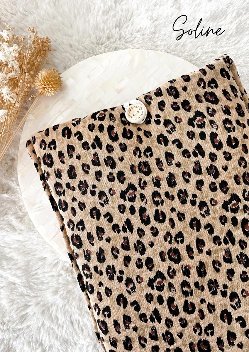 Grande pochette à livre ou tablette - Soline