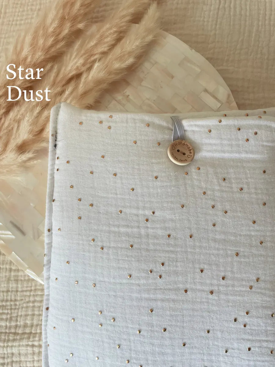 Grande pochette à livre ou tablette - Star dust