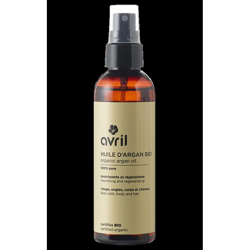 Huile d'argan bio (100% pure, pressée à froid) - Avril - Les cotons de Romane : Produits d'hygiène réutilisables et lavables