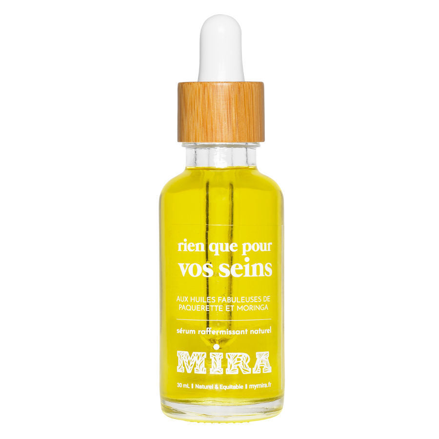 Huile de Paquerette et Moringa (poitrine) - Mira - Les cotons de Romane : Produits d'hygiène réutilisables et lavables