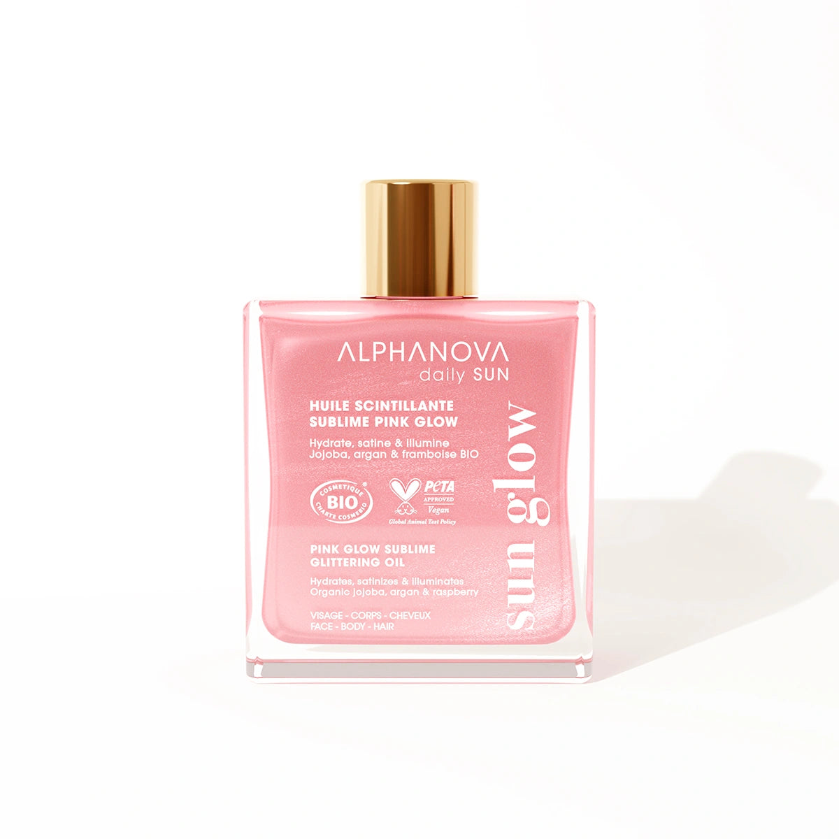 Huile Scintillante Sublime Pink Glow - Alphanova