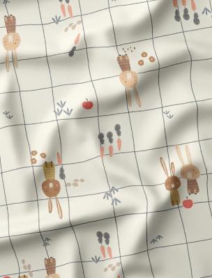 Tissu imperméable Lapin - 1