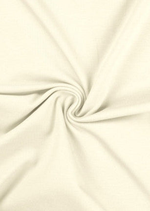 Jersey uni écru - 1