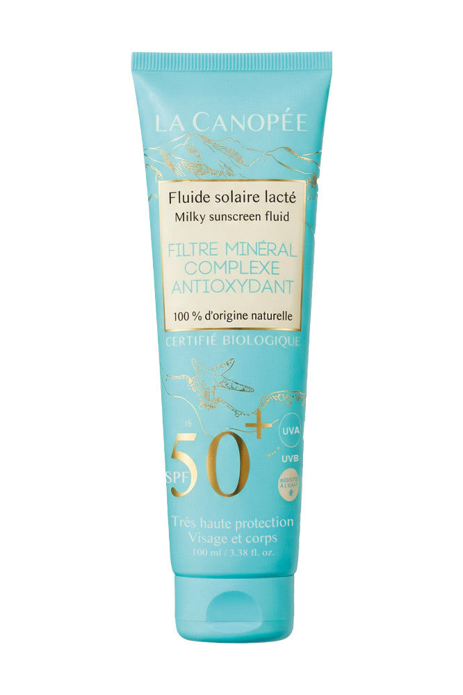 Fluide solaire lacté SPF50+ - La Canopée