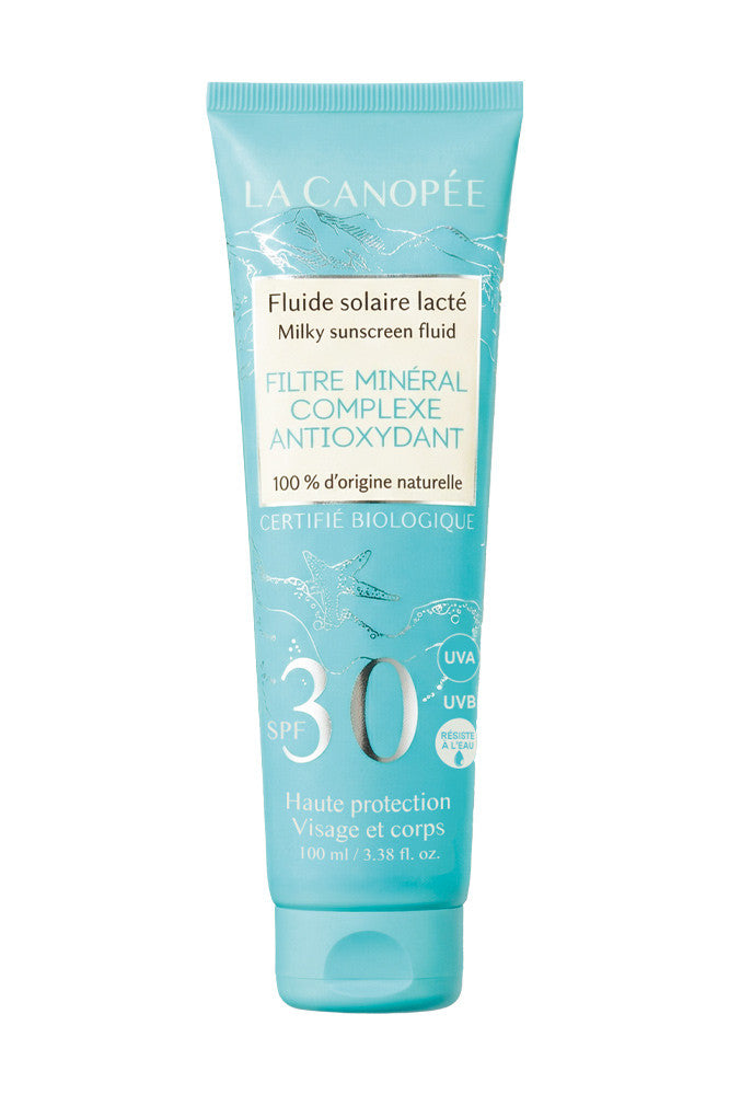 Fluide solaire lacté SPF30 - La Canopée