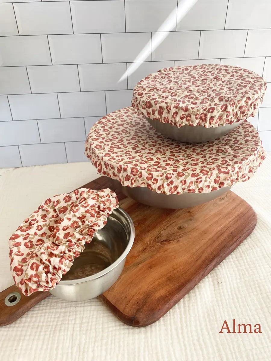 Kit de 3 couvre-bols (taille S, M et L) - Alma