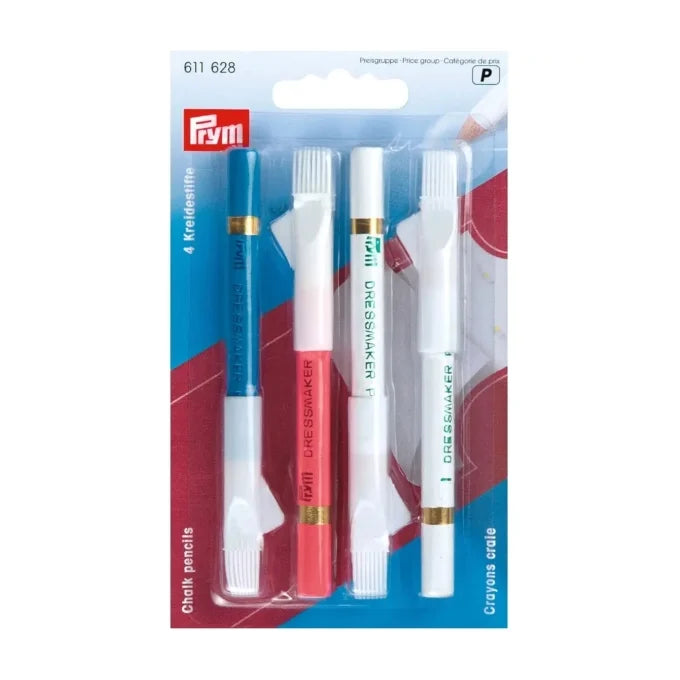 Crayon craie avec brosse à effacer