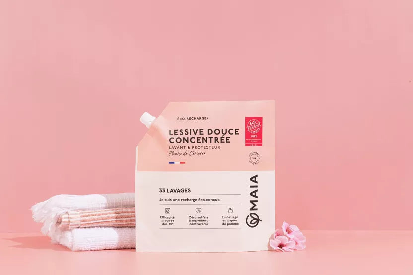 Lessive douce - MAIA - Recharge Fleurs de cerisier