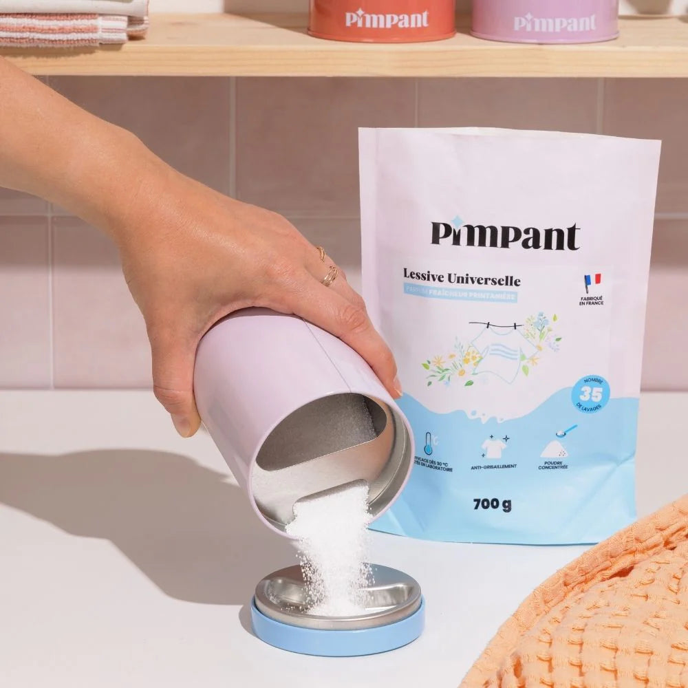 Lessive universelle- Pimpant - boite + recharge
