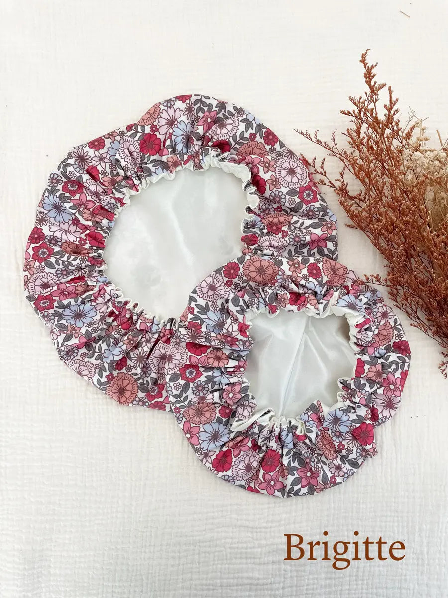 Lot de 2 bonnets de soin Mère / Fille - Brigitte
