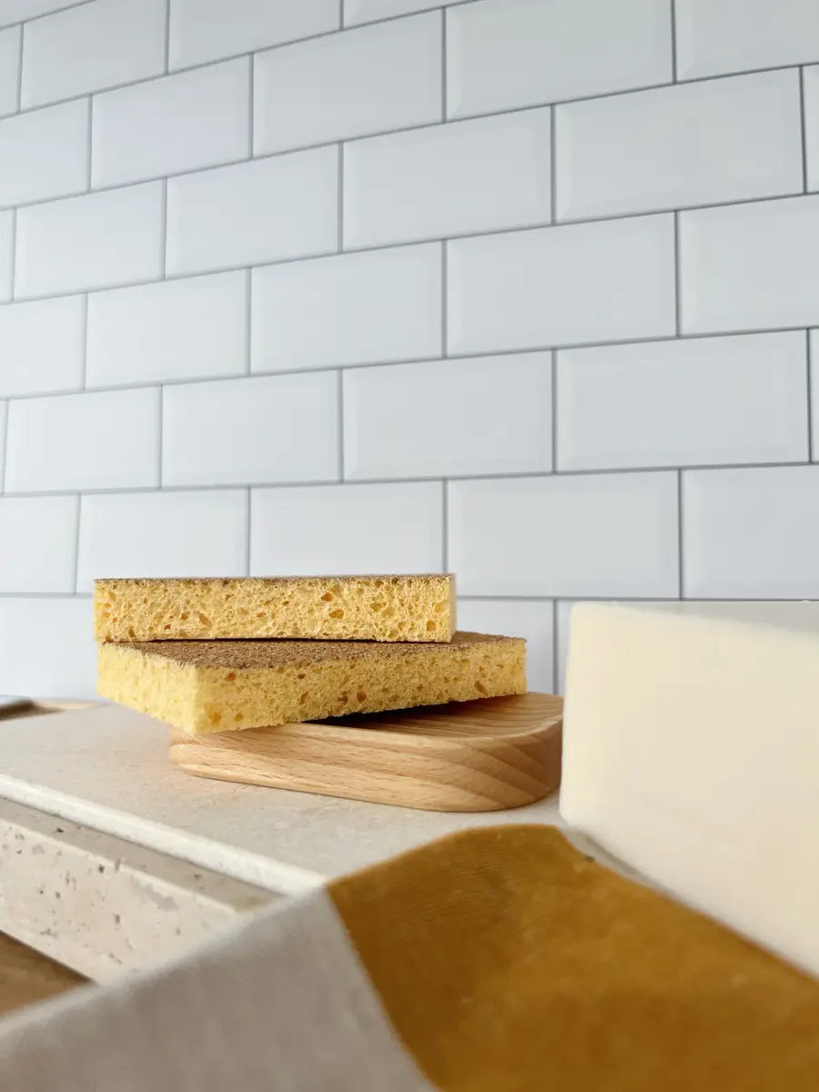 Lot de 2 éponges grattantes végétales  - Pimpant - 2