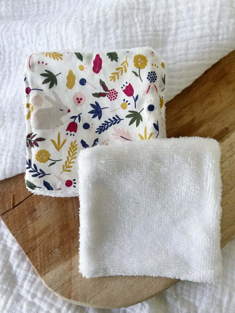 Lot de 5 lingettes bébé - Agathe