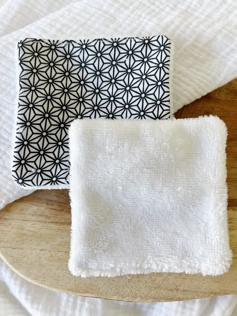 Lot de 5 lingettes visage lavables - Homme - Luke