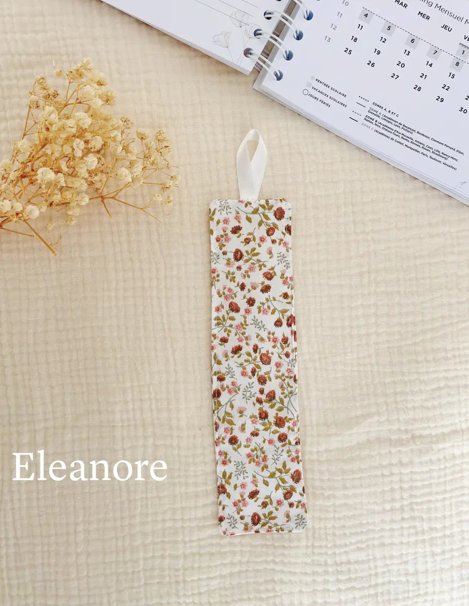 Marque-page en coton - Eleanore