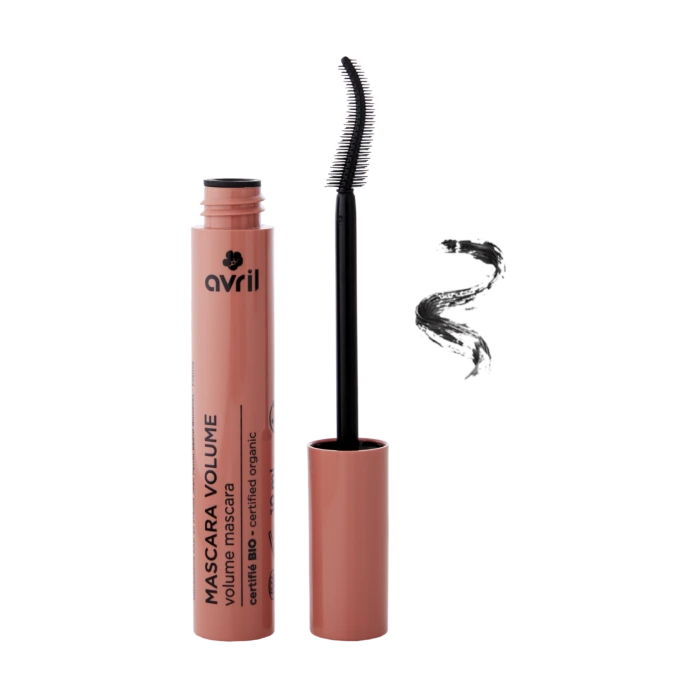 Mascara noir bio - Avril - Volume