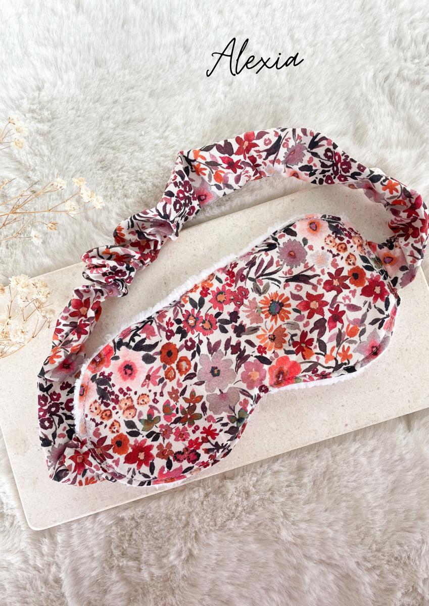 Masque de nuit avec finitions « froufrous » - Alexia