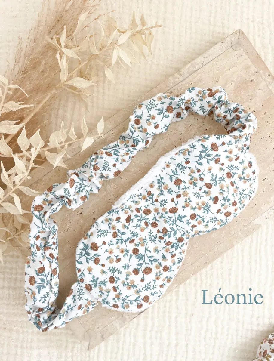 Masque de nuit avec finitions « froufrous » - Léonie