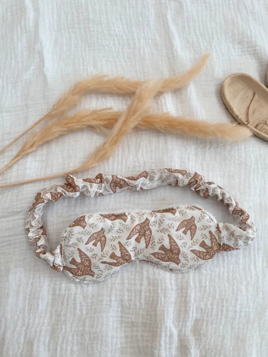 Masque de nuit avec finitions « froufrous » - Libertad