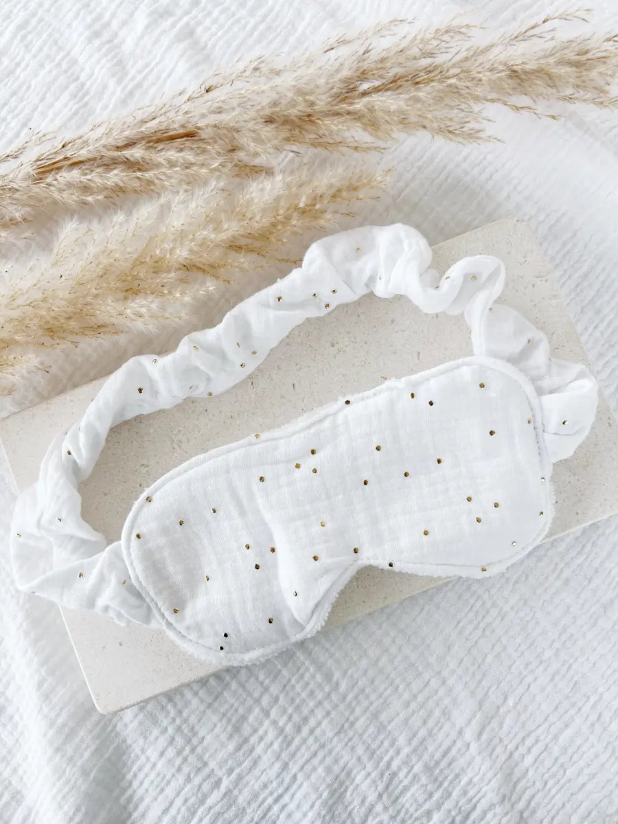 Masque de nuit avec finitions « froufrous » - Star dust