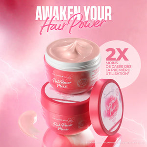 Masque cheveux pink power - Les secrets de Loly