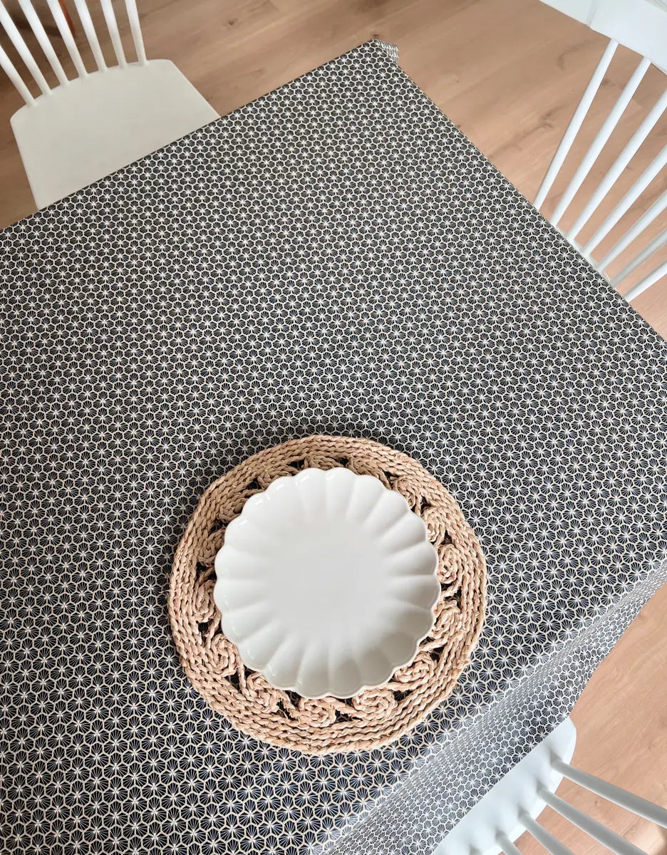 Nappe en coton enduit - Abeja / 145*140