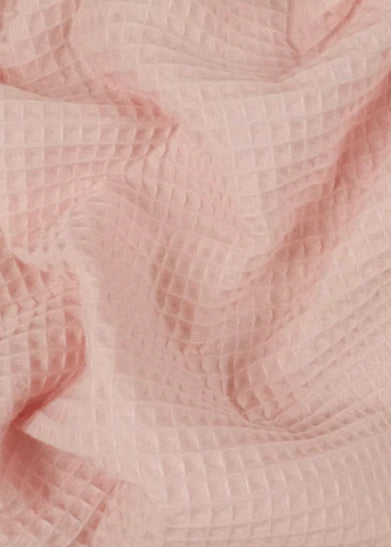 Nid d'abeille doux rose - 1