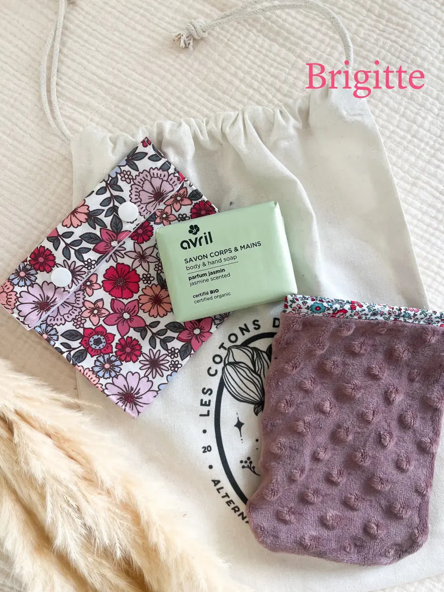 Petit coffret beauté - Brigitte (savon jasmin)