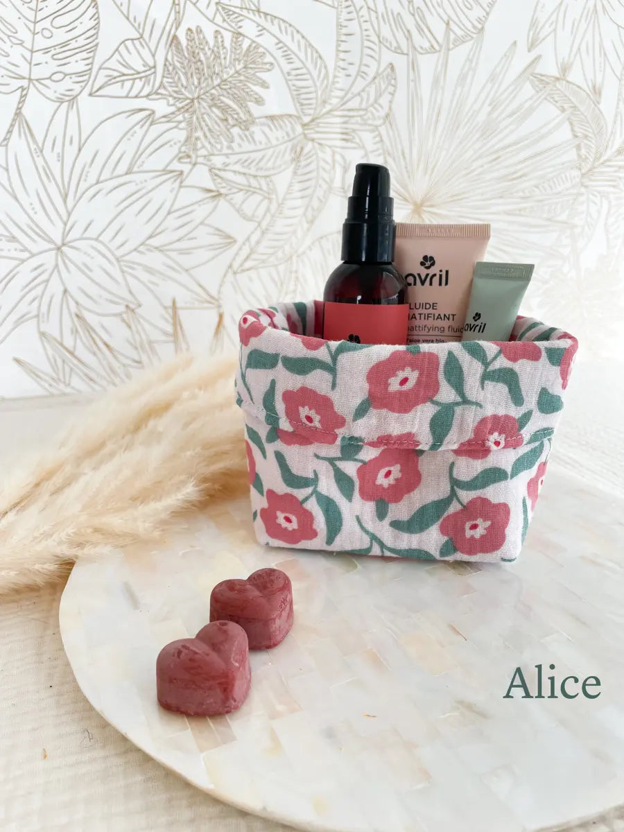 Petite panière en double gaze - Alice
