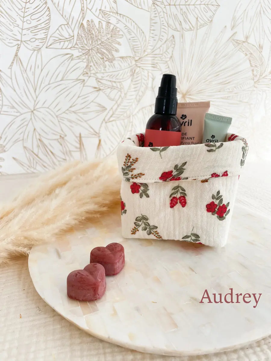 Petite panière en double gaze - Audrey