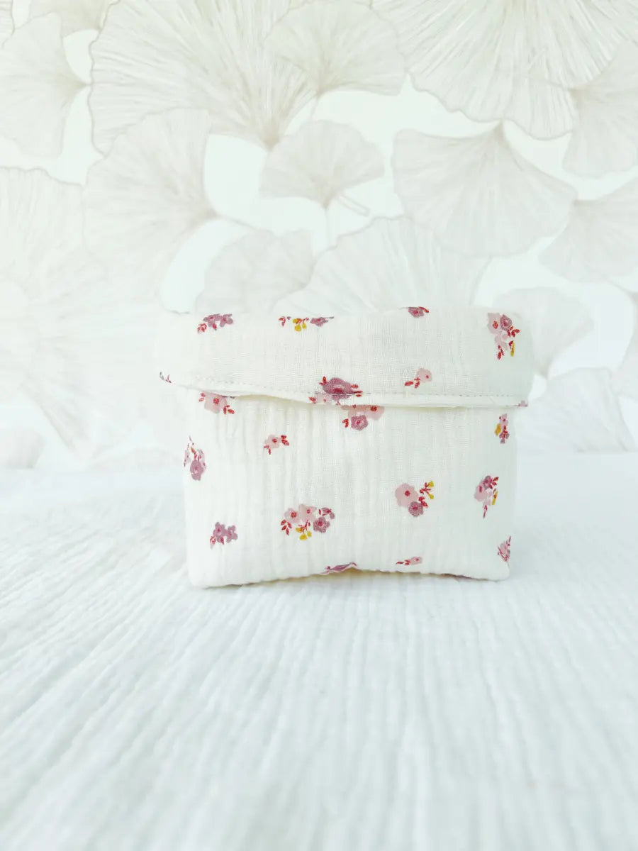 Petite panière en double gaze - Bohème