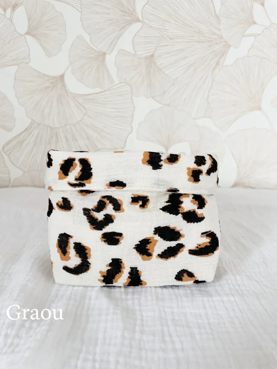 Petite panière en double gaze - Graou