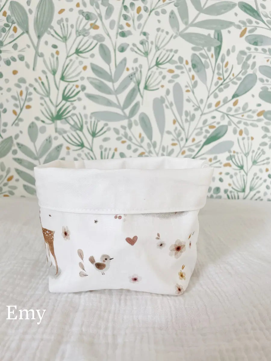 Petite panière en tissu enfant - Emy