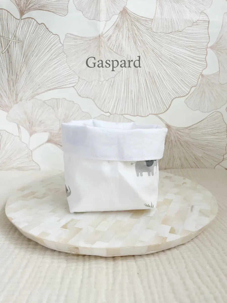 Petite panière en tissu enfant - Gaspard
