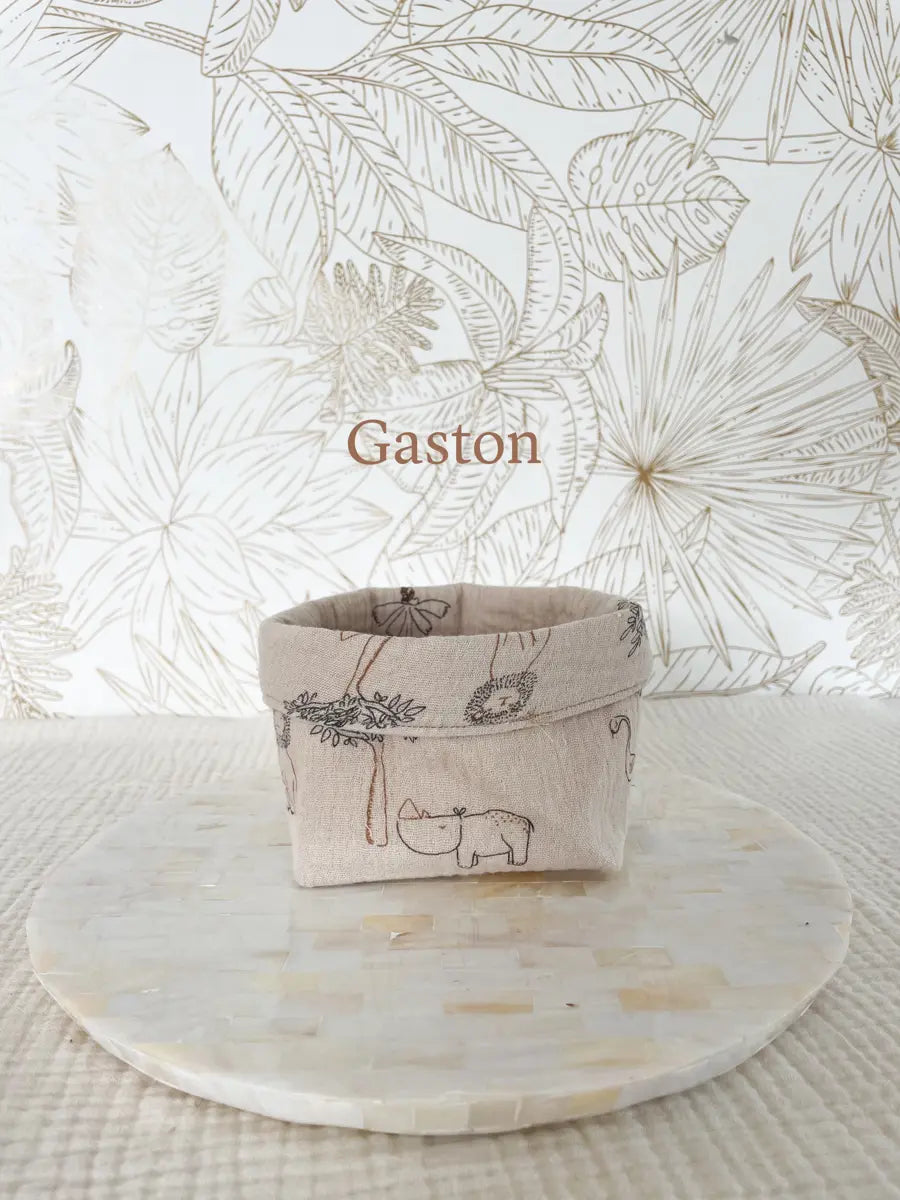Petite panière en tissu enfant - Gaston