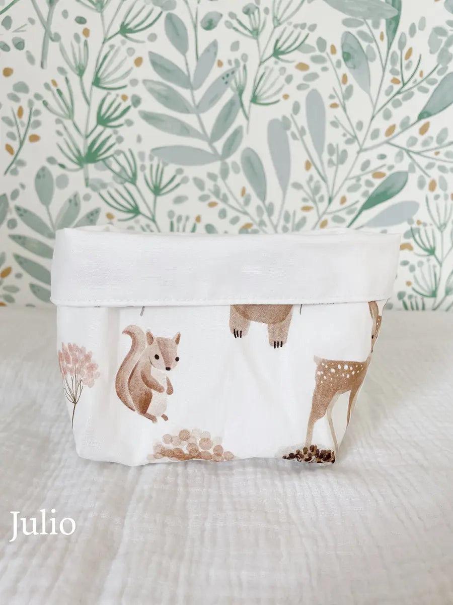 Petite panière en tissu enfant - Julio
