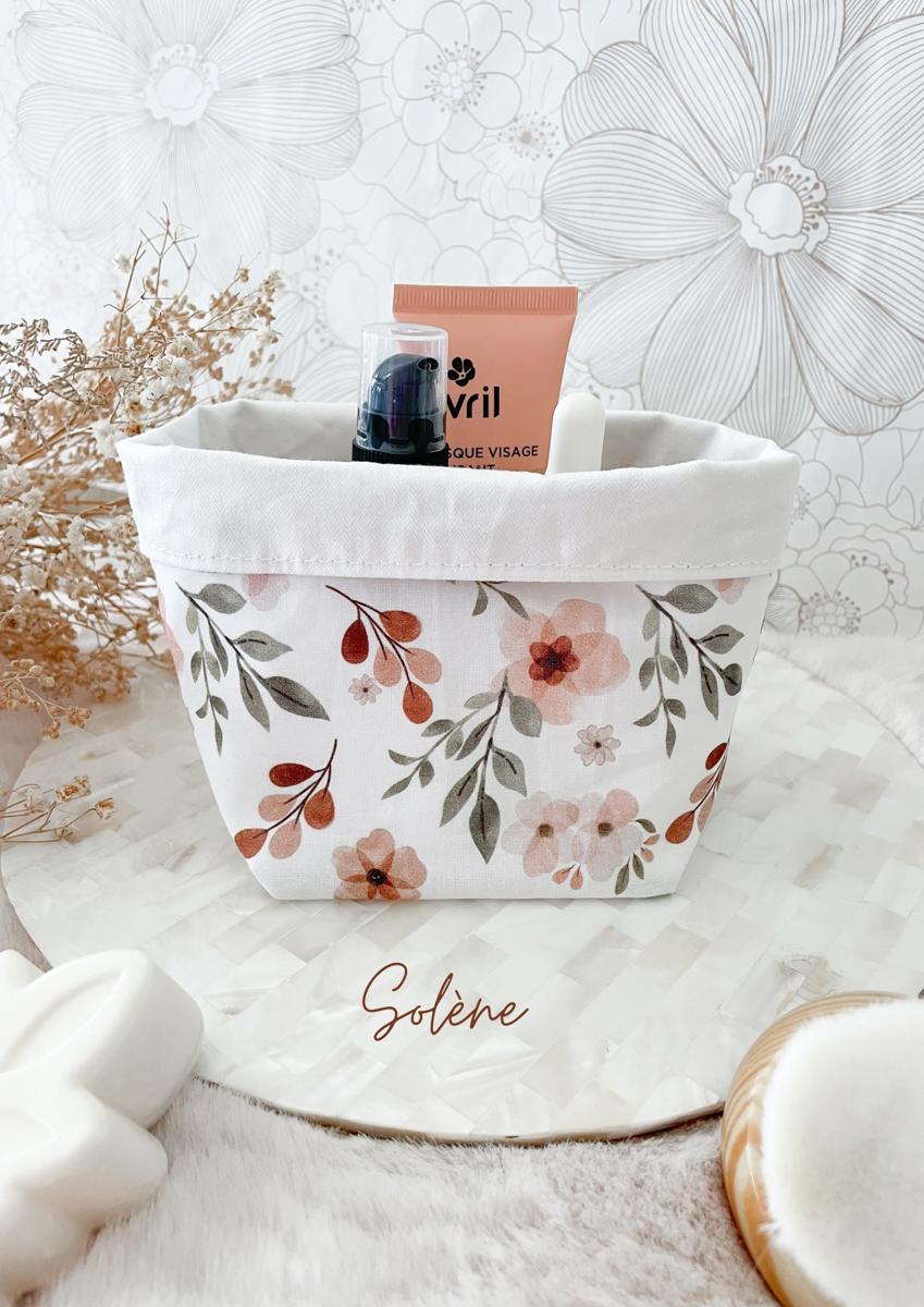 Petite panière en tissu - Solène