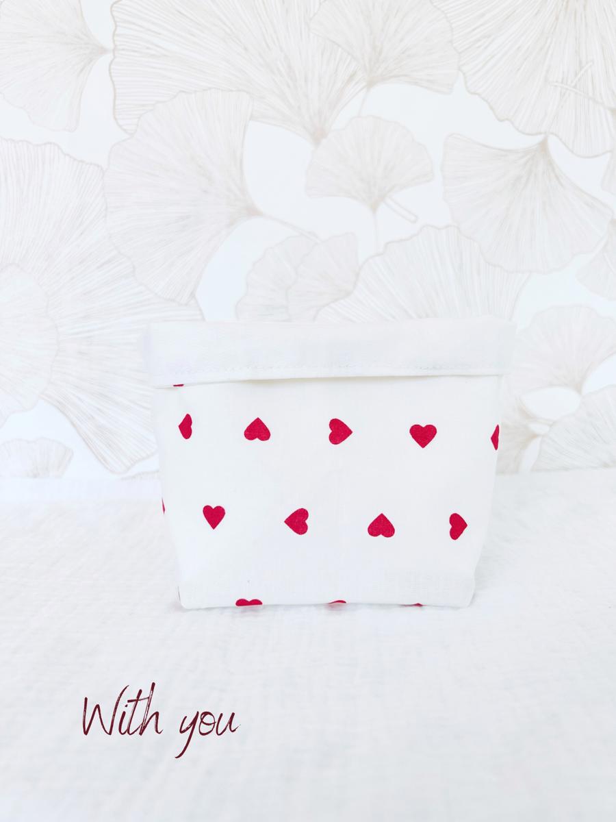 Petite panière en tissu - With you