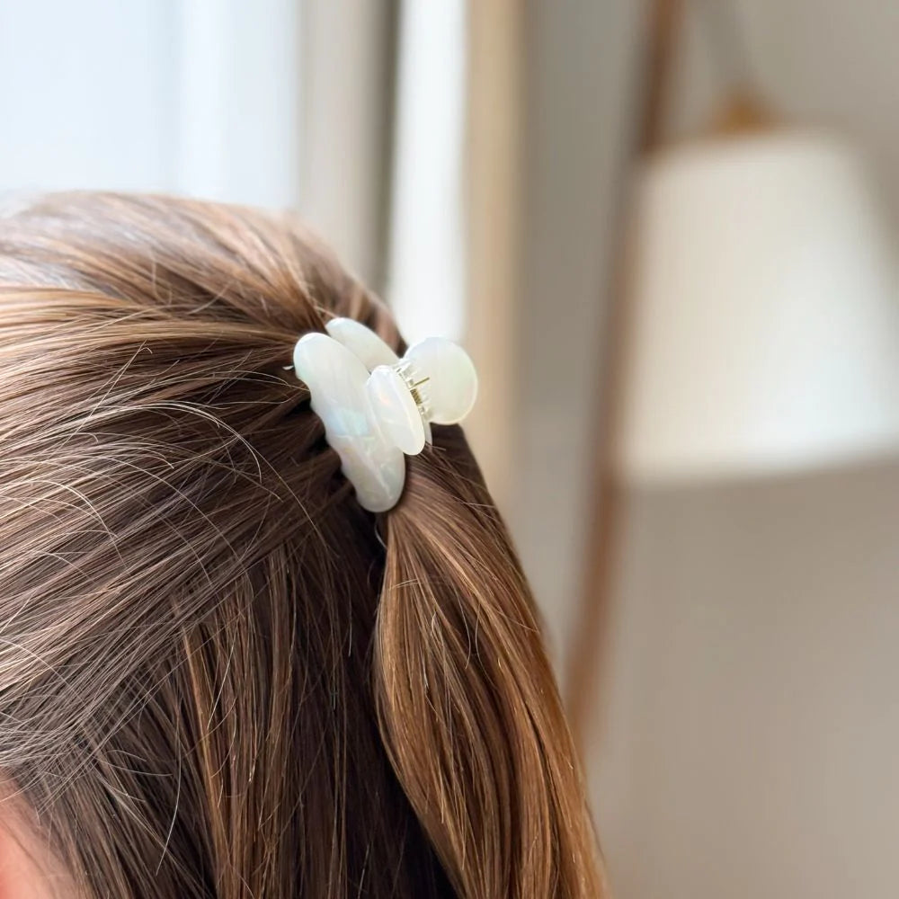 Petite Pince cheveux - Bachca - Nacre (petit format)