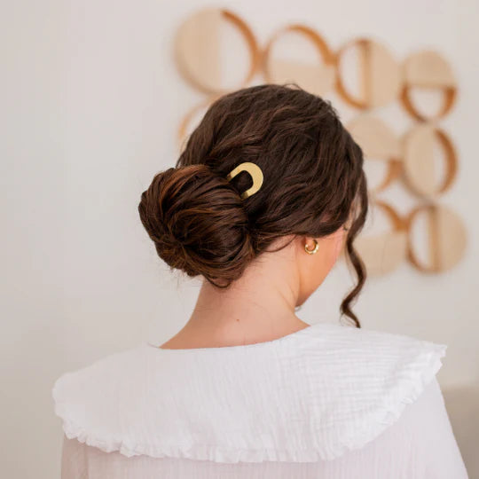 Pic chignon doré - Bachca - 1